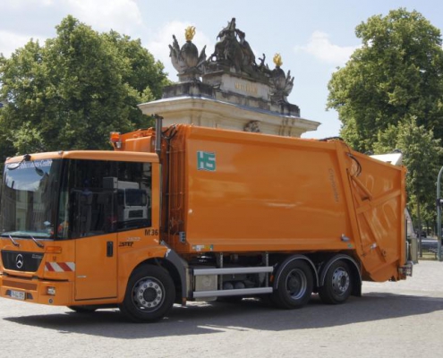 Fahrzeug Stadtentsorgung Potsdam
