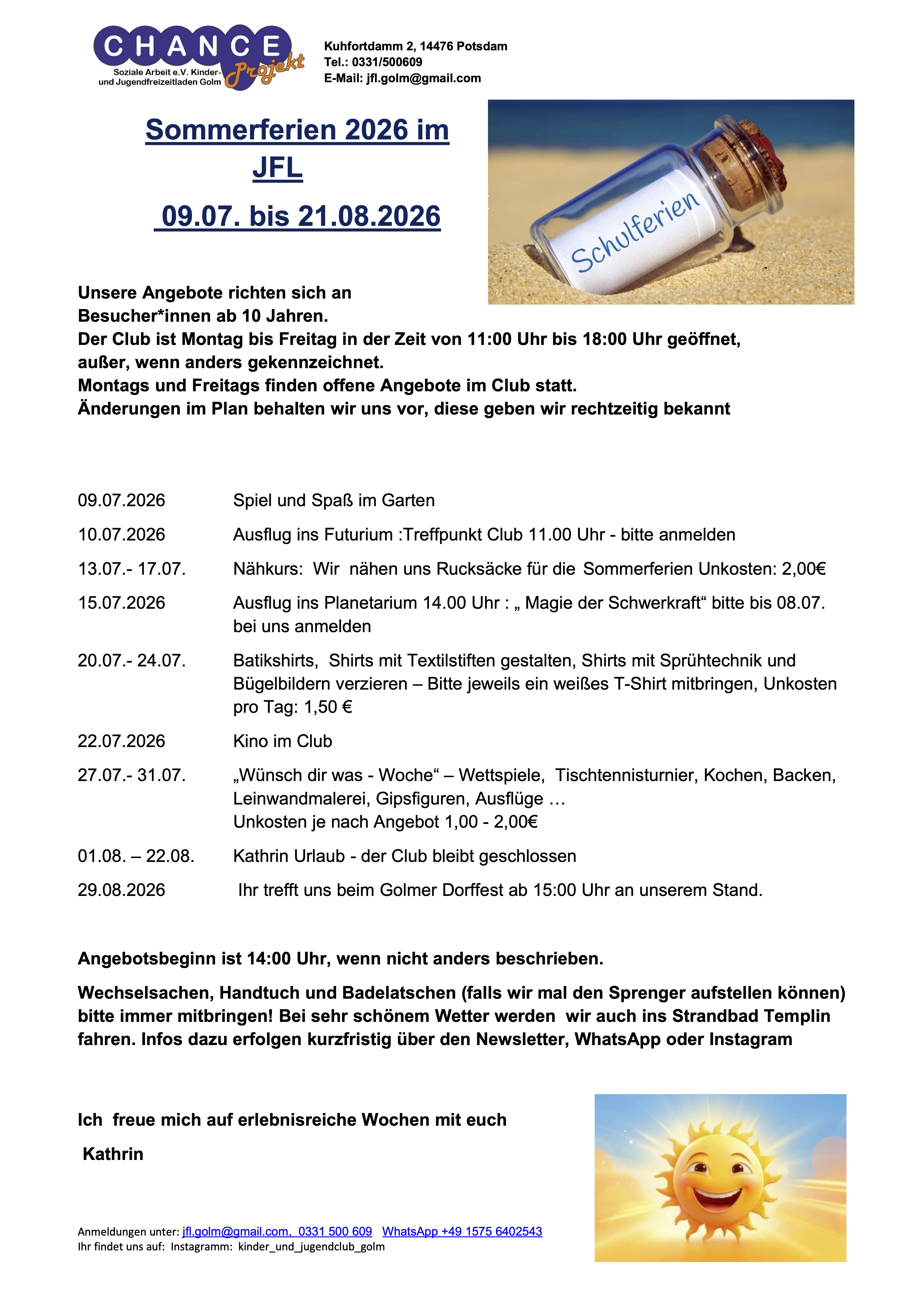 Sommerferien-2026-b Sommerferien im Jugendfreizeitladen 2026