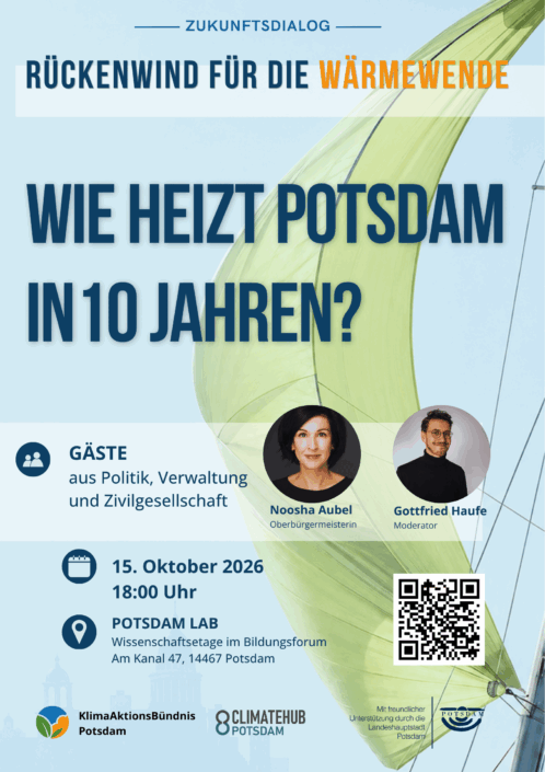 Zukunftsdialog Plakat für Veranstaltung zum Zukunftsdialog.